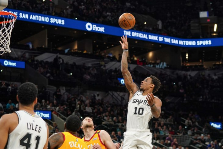 Basket, NBA - DeRozan sumbang 38 angka saat Spurs tundukkan Jazz