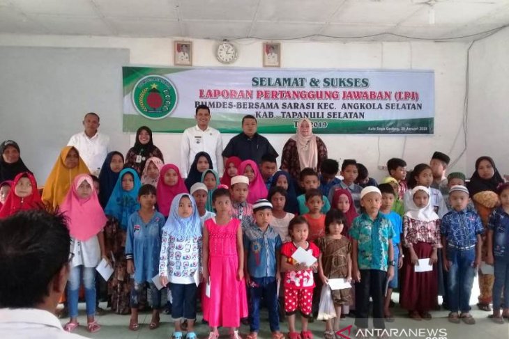 Modal Bumdes Sarasi Angkola Selatan capai 2,3 miliar