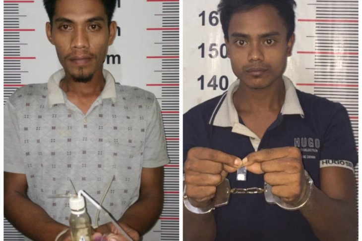 Polisi Langkat amankan dua tersangka pemilik narkotika dalam Operasi Antik Toba