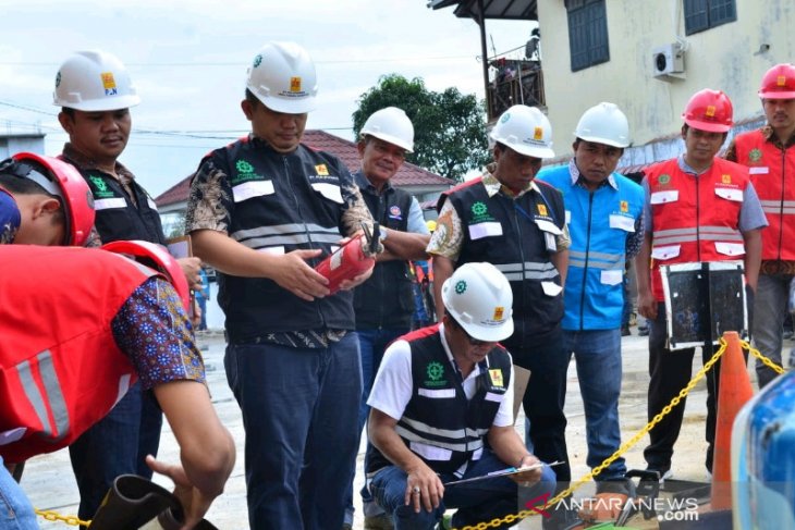 PLN UP3 Padangsidimpuan gelar apel bulan K3 Nasional 2020