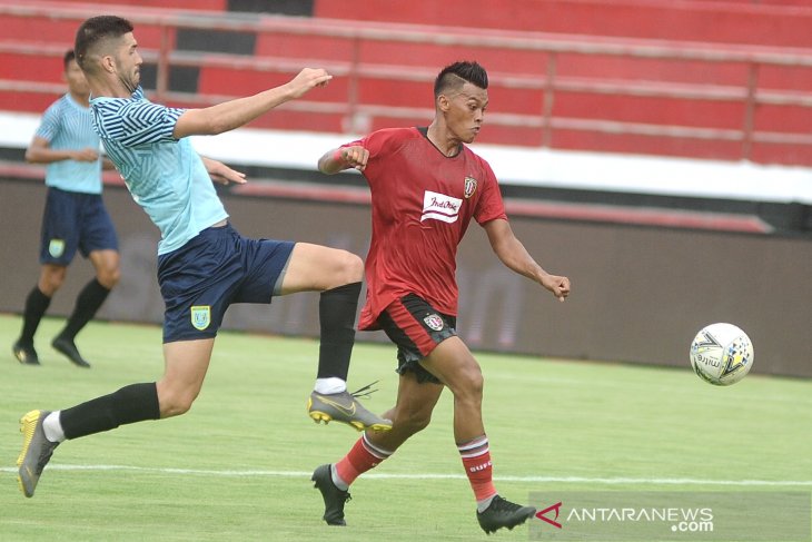Penyerang Bali United Lerby Eliandry tak sabar nantikan kelanjutan kompetisi Liga 1