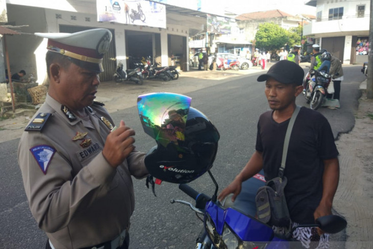Satlantas Polres Bangka Barat tindak 1.250 pelanggar lalu lintas
