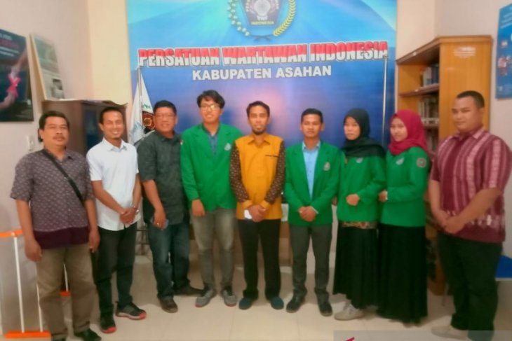 BEM STIE-MA jalin kerja sama dengan PWI Asahan