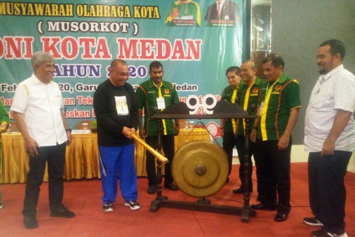 Eddy Sibarani kembali terpilih sebagai Ketua KONI Kota Medan
