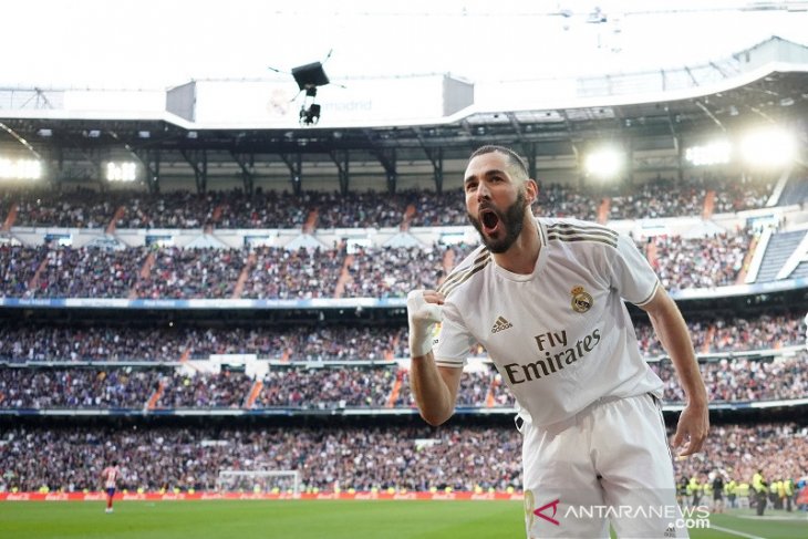 Menangi derbi Madrid, Real unggul enam poin atas Barcelona