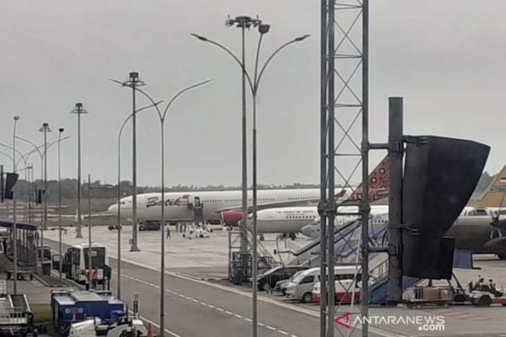 WNI dari Wuhan langsung memasuki Pesawat TNI