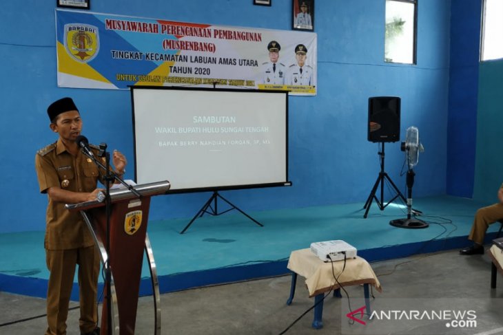 Wabup HST: Usulan di Musrenbang harus skala prioritas