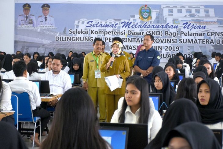 12.301 peserta ikuti ujian CPNS Pemprov Sumut