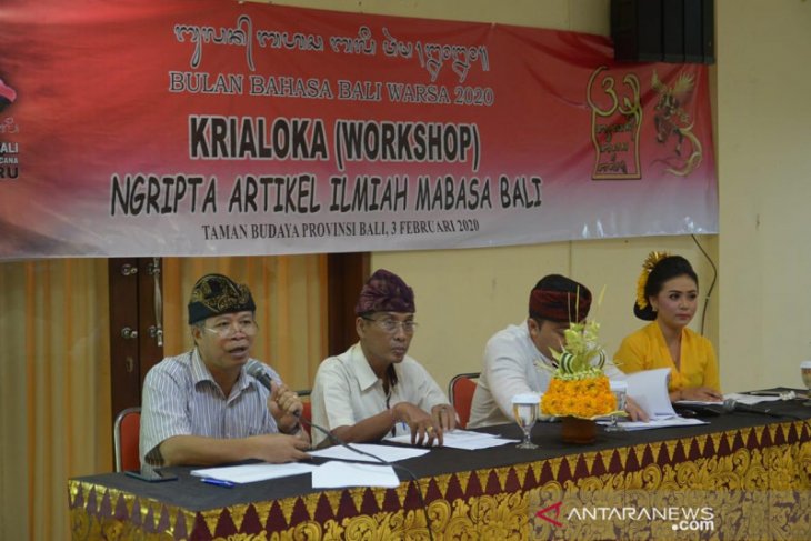 Pemprov Bali gaungkan kembali penulisan artikel ilmiah berbahasa Bali