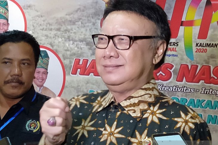 Menpan RB Tjahjo Kumolo sambangi KPK bahas Stranas Pencegahan Korupsi