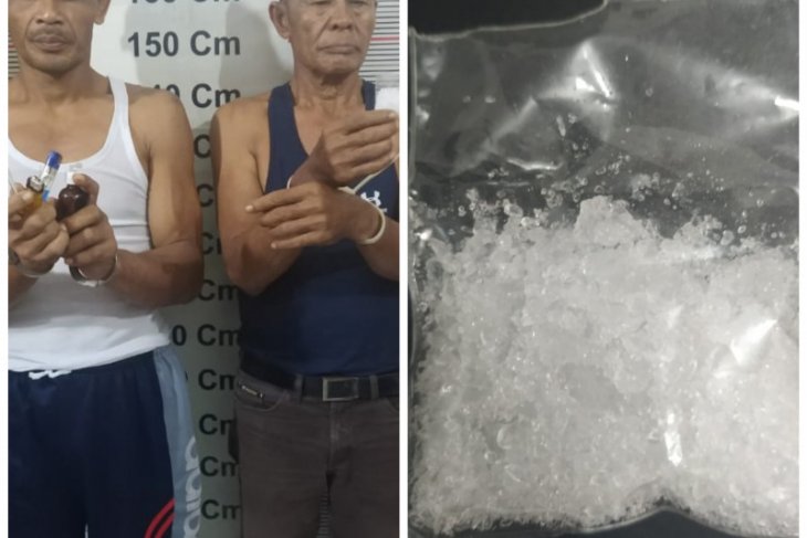 Hendak pesta sabu, seorang kakek di Besitang ditangkap polisi