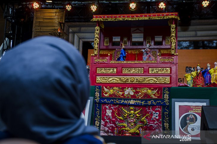 Pementasan wayang Potehi 