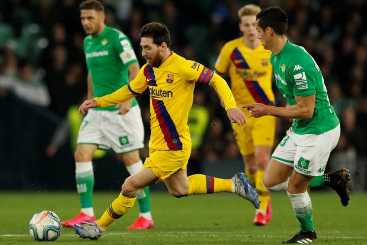 Liga Spanyol, Messi rancang tiga gol saat Barcelona gebuk Betis 3-2