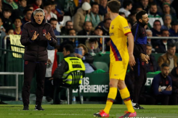 Setien puji kegigihan Barcelona saat kalahkan Real Betis