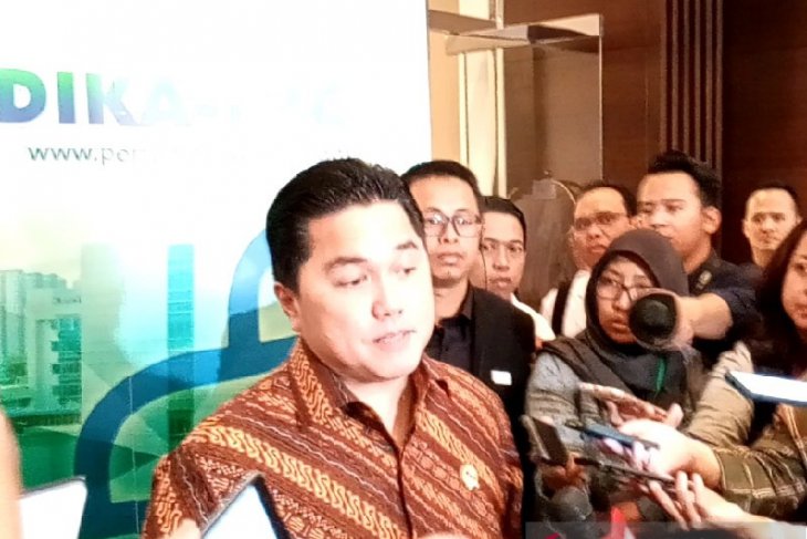 Erick Thohir akui dapat pesanan dua juta masker dari Suning Group