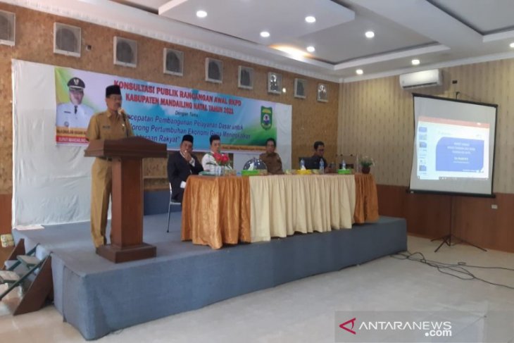 Bappeda gelar konsultasi publik rancangan awal RKPD Tahun 2021