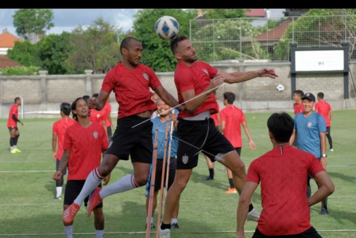 Bali United latihan jelang laga piala AFC