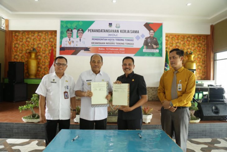Wali kota-Kajari Tebing Tinggi tandatangani MoU