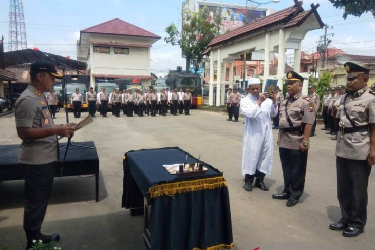 Jabatan Kapolsek Batangtoru diserahterimakan