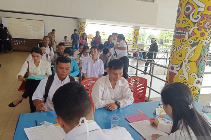 Hari pertama tes CPNS di Bengkayang berjalan lancar
