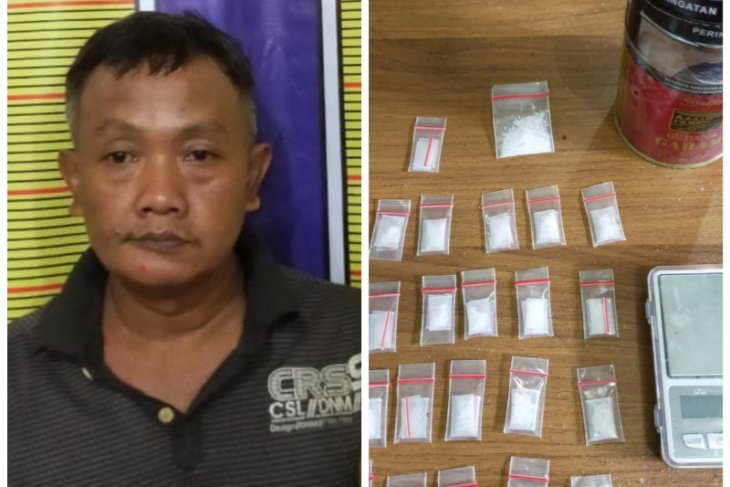 Polres Langkat tangkap bandar sabu di Kecamatan Wampu