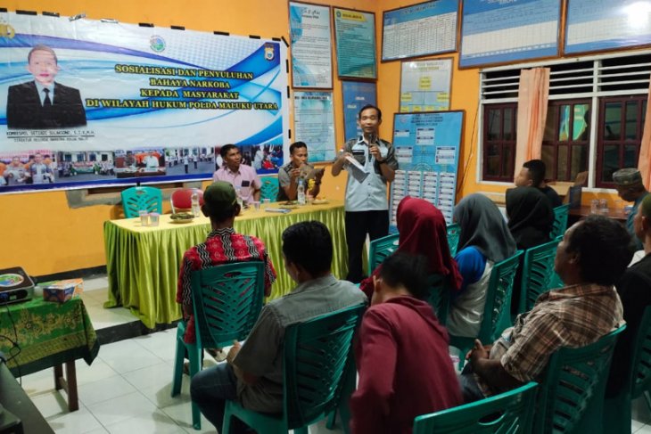 Polda Malut intensif sosialisasi bahaya narkoba