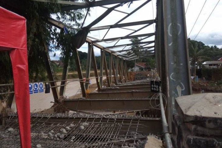 Kementerian PUPR bangun jembatan Sajira pasca-bencana alam Lebak