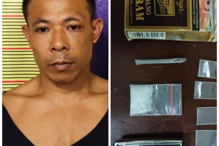 Warga Hinai miliki paket sabu-sabu diringkus Satresnarkoba Polres Langkat
