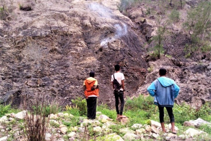 Bakalan gunung berapi muncul di Kabupaten Timor Tengah Selatan