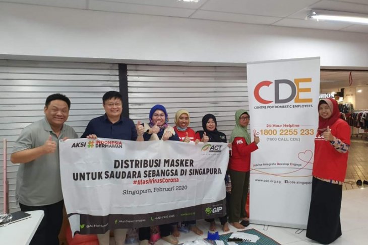 ACT kirim 1.610 kotak masker