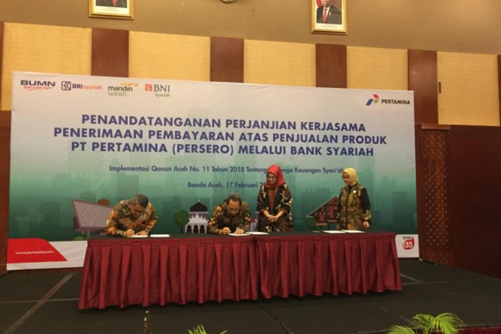 Pertamina-Bank Syariah jalin kerja sama Pembayaran Penjualan Produk di Aceh