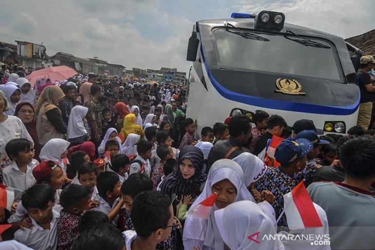 Uji coba reaktivasi kereta api jalur Cibatu-Garut 