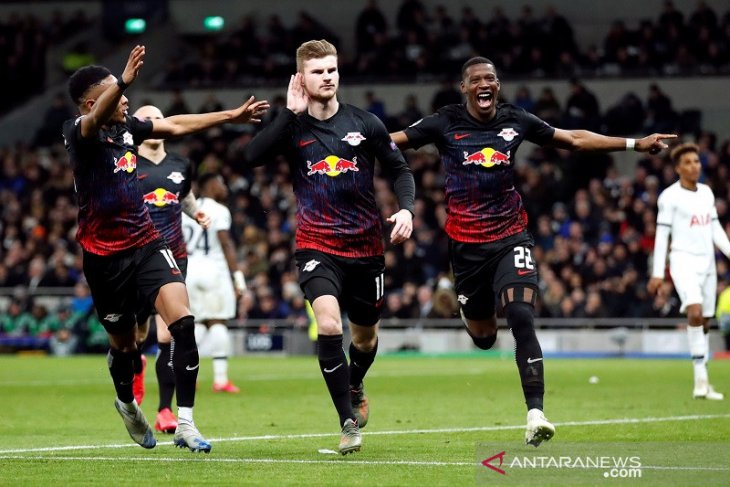 Penalti Werner antar Leipzig curi kemenangan di kandang Tottenham