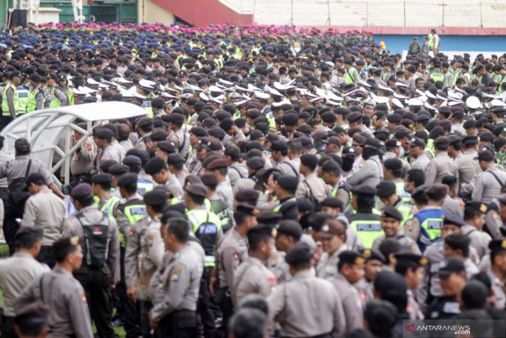Pengamanan final piala Gubernur Jawa Timur