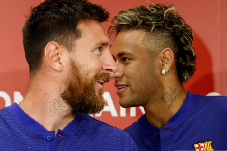 Liga Prancis: Neymar berbicara dengan Messi soal gabung PSG