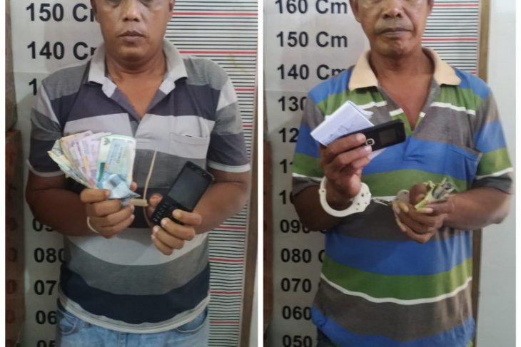 Polisi Besitang Langkat tangkap dua petani pelaku perjudian togel