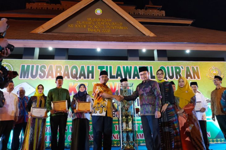 Pontianak Utara juara umum MTQ XXVIII tingkat kota