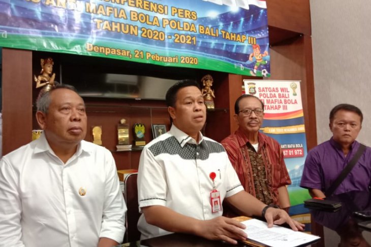 Polda Bali buat Satgas Anti-Mafia Bola Tahap III