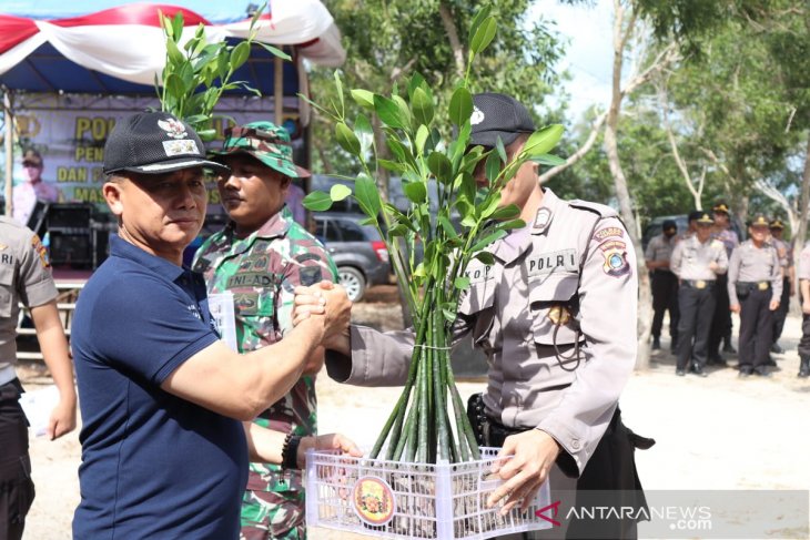 Wabup Bangka apresiasi Polri Peduli Penghijauan