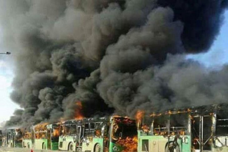 28 orang tewas dalam penyergapan bus di Deir al-Zor