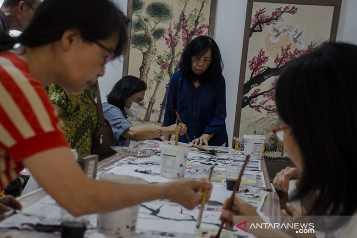 Workshop lukisan tradisional China 