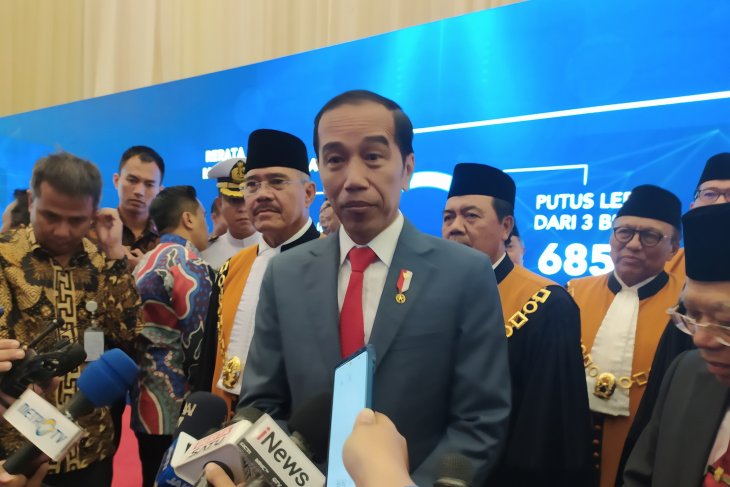 Presiden Jokowi belum pikirkan