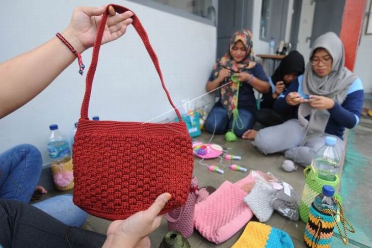 Kerajinan produksi warga binaan wanita Rutan Boyolali