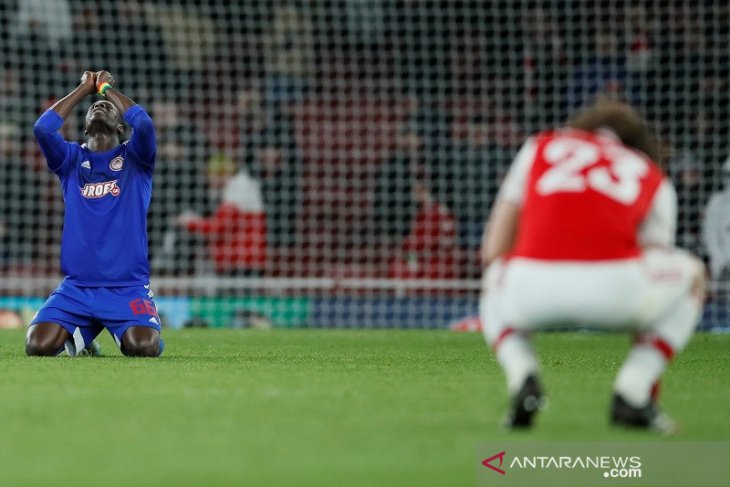 Kiprah Arsenal di Liga Europa terhenti dramatis oleh Olympiakos