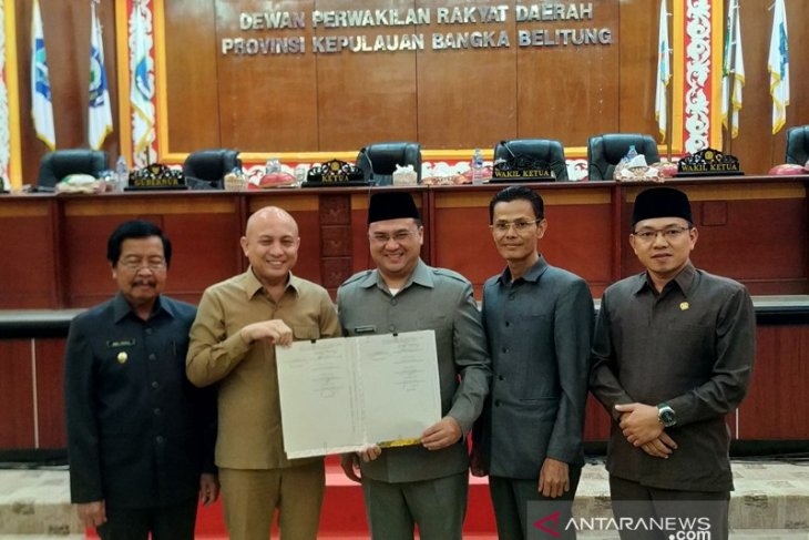 DPRD Bangka Belitung sahkan Raperda Zonasi Pesisir dan Pulau-Pulau Kecil