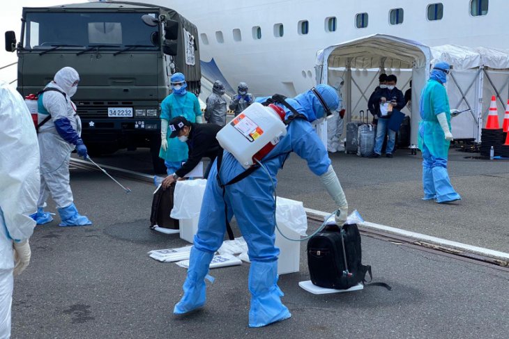 Repatriation process for 69 Indonesian Diamond Princess crew begins
