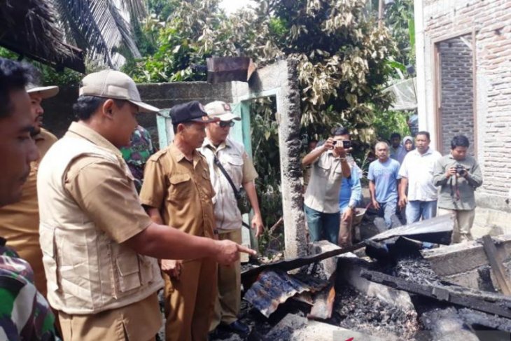 Satu unit rumah warga di Nagan Raya terbakar