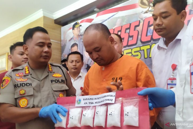 Sopir online pengedar sabu ditangkap polisi