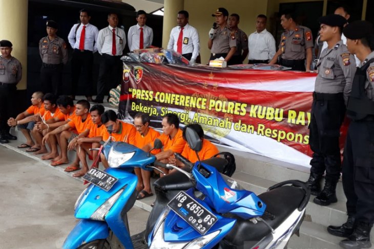 Pencabulan paling banyak diungkap Polres Kubu Raya selama Februari
