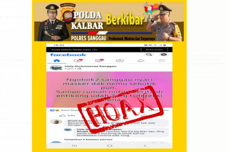 Tidak ada warga Kalbar ditolak di PLBN Entikong terkait corona